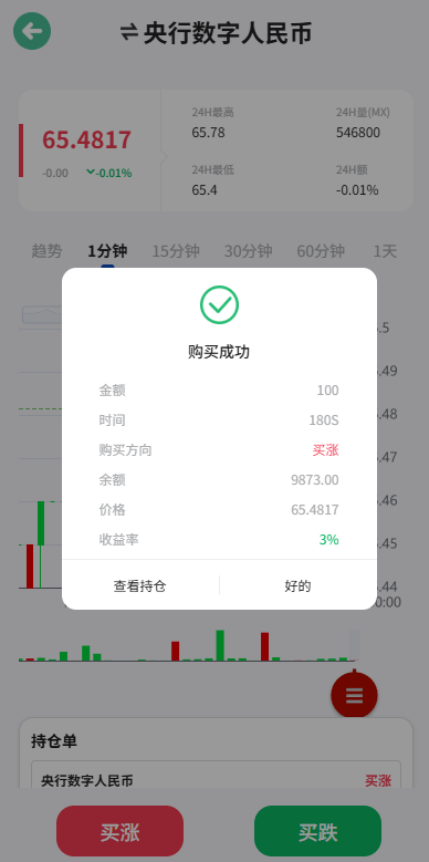 海外微盘系统-期货时间盘-多语言微盘-前端uniapp