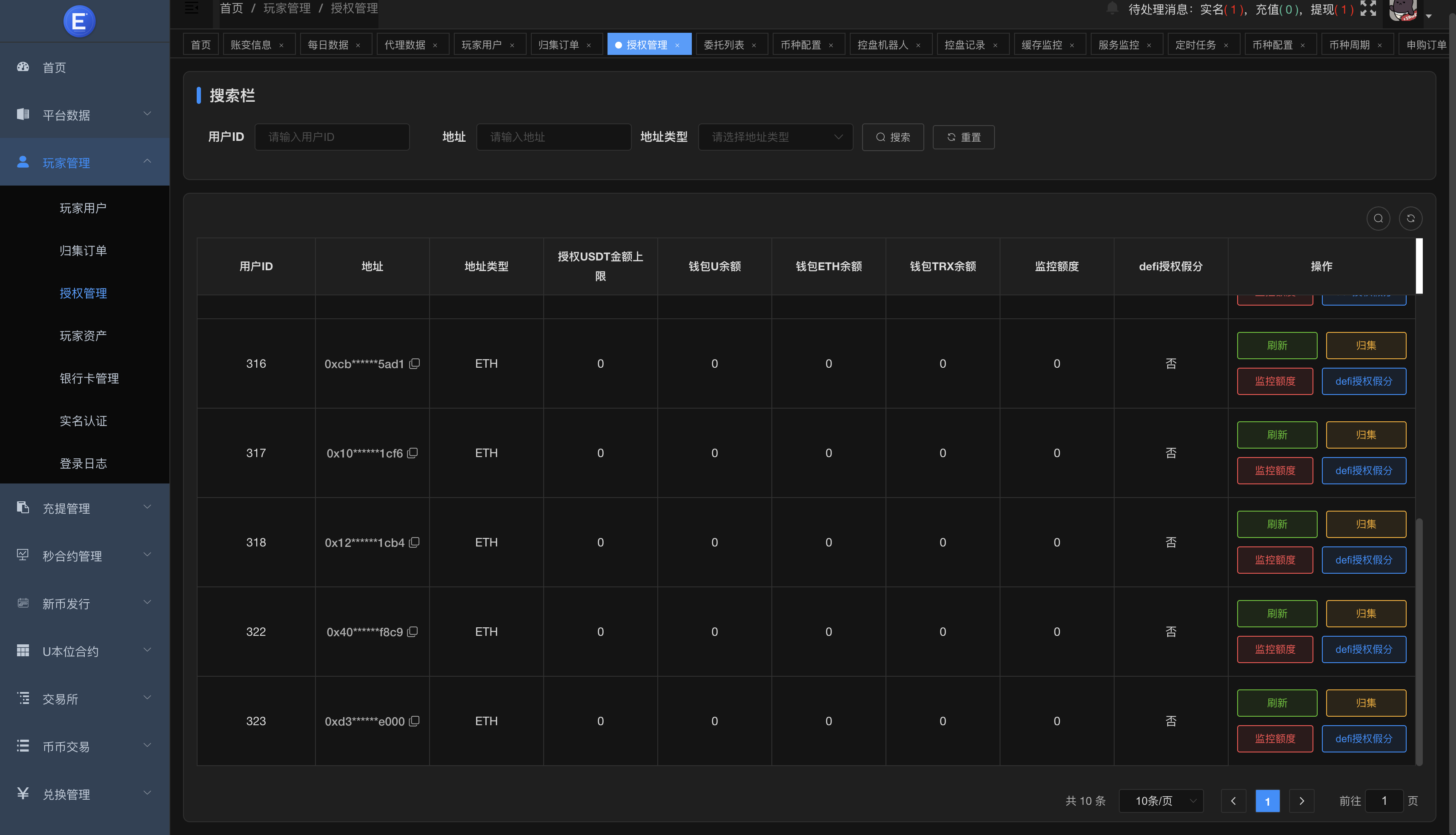 Dapp交易所源码/秒合约/NFT/质押/C2C/机器人