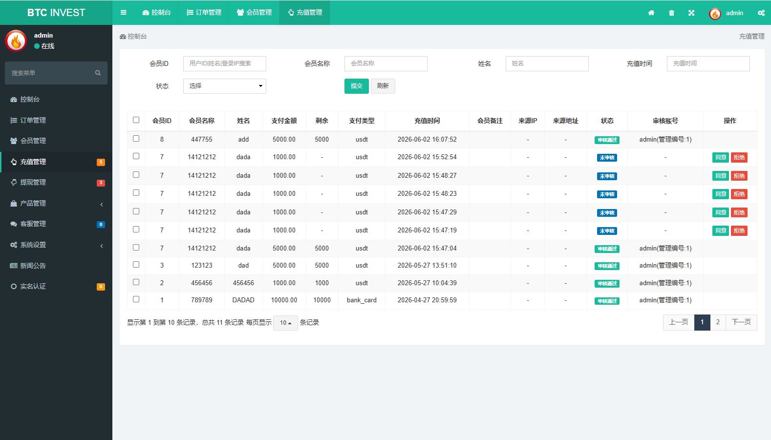 多语言秒合约交易/虚拟币微交易时间盘/实名认证/在线客服