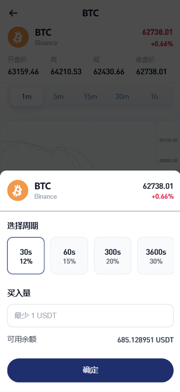 海外DAPP秒合约交易所/Crypto交易所/理财/质押/贷款